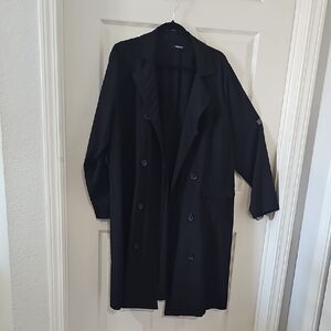 Torrid Black Trench Coat
